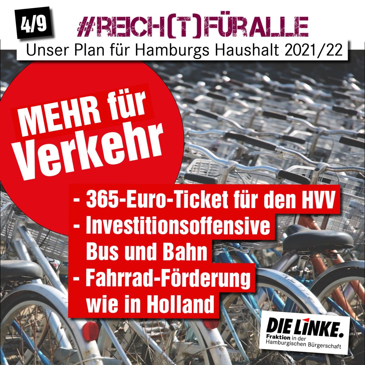 HVV: LINKE fordert 365 Euro-Ticket und kostenfreie Nutzung für junge Menschen und Leistungsbezieher:innen