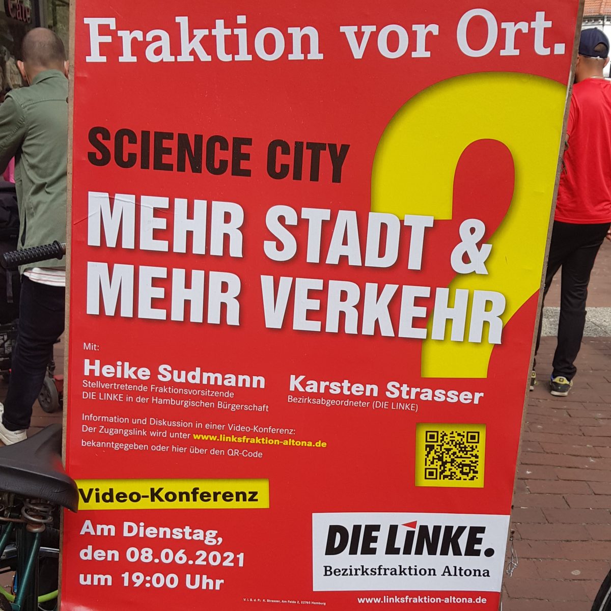 Veranstaltung 8. Juni: Science City – Mehr Stadt und mehr Verkehr